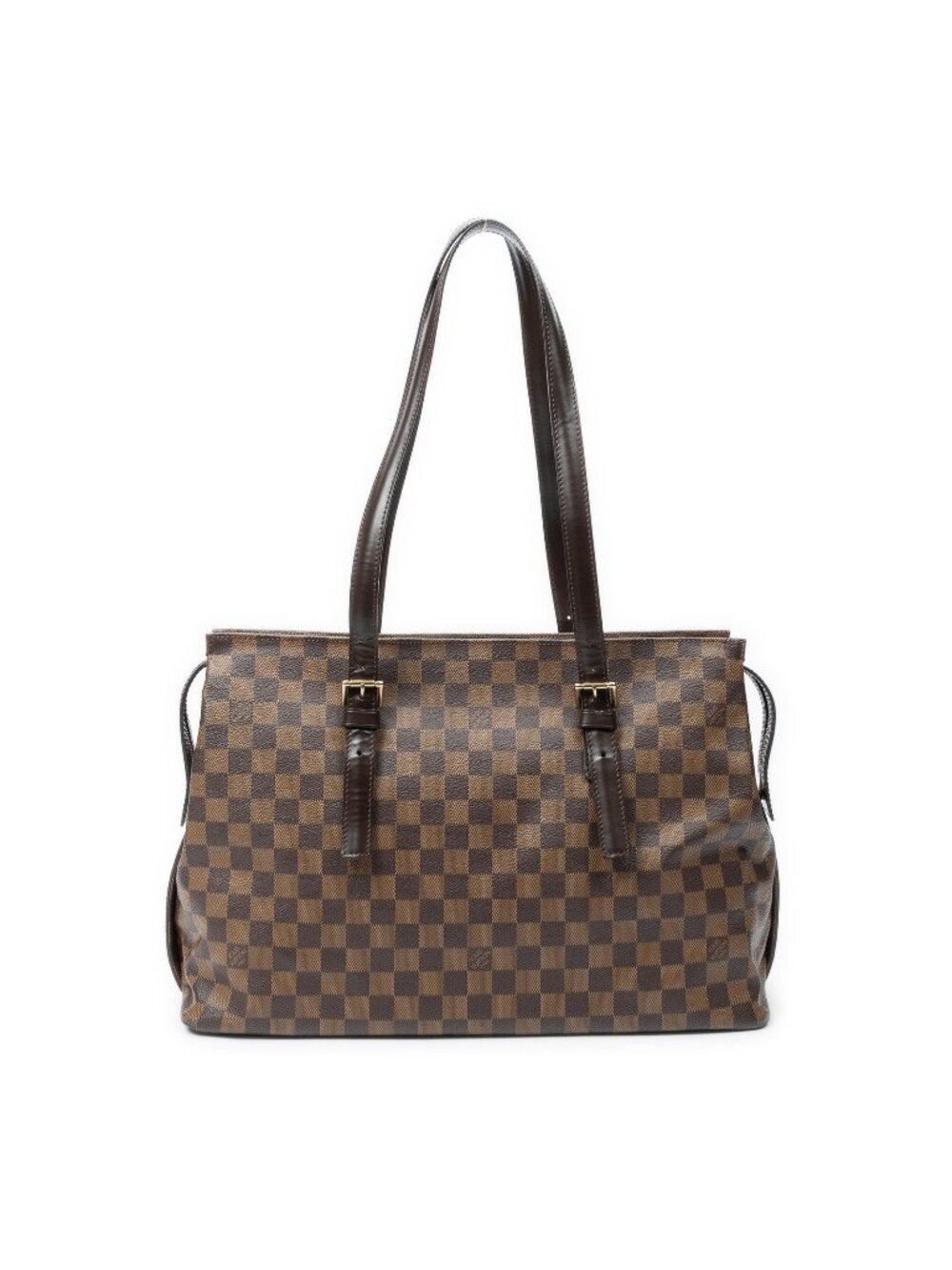 Louis Vuitton Chelsea Brown Damier Ebene Shoulder Bag